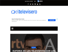 Tablet Screenshot of eltelevisero.com